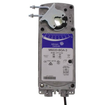  Johnson Controls M9220-BGA-3 Electric Spring Return Actuators 24V 