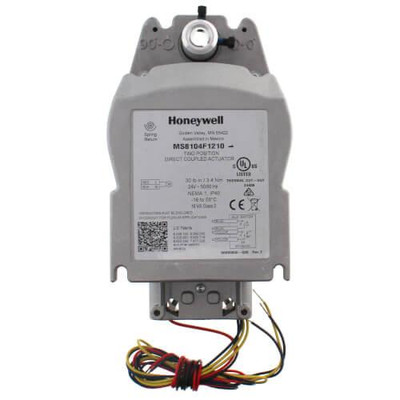  Honeywell MS8104F1210 Actuator Spring Return 24V 