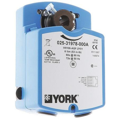 York Bypass & Zone Damper Actuator 