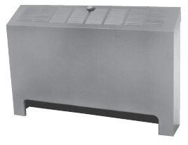  Beacon Morris SFA46018 Convector, Free Standing Sloped Top - Floor - Open Arched Inlet, 4 In Depth X 60 In Length X 18 In Height, Primer Finish 