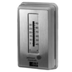 Johnson Controls Reverse Acting Non-Relay Vertical Pneumatic Thermostat 