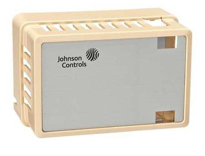Johnson Controls Beige Plastic Horizontal Cover and Face Plate, 2 Set Point Windows (no Thermometer) 
