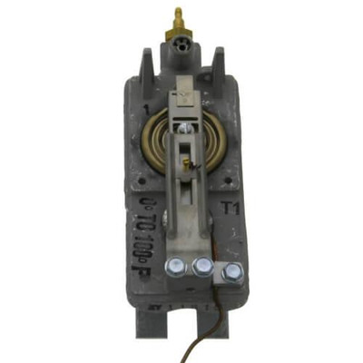 Johnson Controls T-5210 Pneumatic Temperature Transmitter w/ 5-1/2" Copper Capillary (0 to 100°F) 