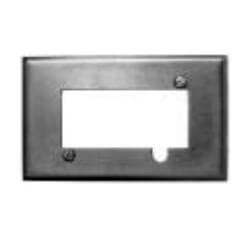 Johnson Controls Stainless Steel Wallplate for 4000 Series Brackets & Covers 