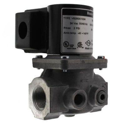  Honeywell V8295A1024 Solenoid Valve 24V Normally Closed 2psi 3/4" NPT 