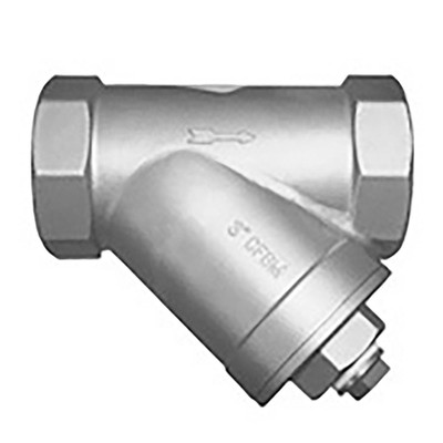  Titan Flow Control YS80SS0300 3 Inch Y Strainer, Stainless Steel, ANSI Class 300, Socket Weld Ends, Gasketed Cap, Plugged Blow-off 
