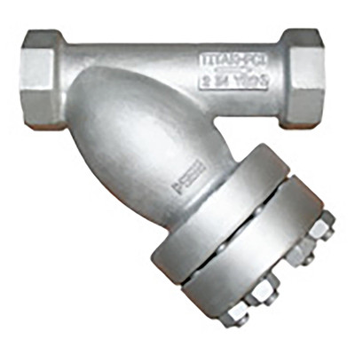  Titan Flow Control YS86S0075 3/4 Inch Y Strainer, Stainless Steel, ANSI Class 2500, Socket Weld Ends 