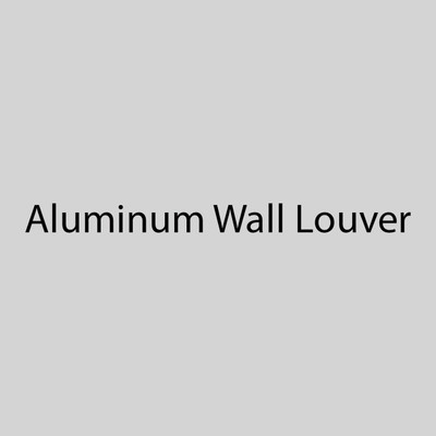  Berko CUH935AWL Aluminum Wall Louver For 35 Inch CUH 