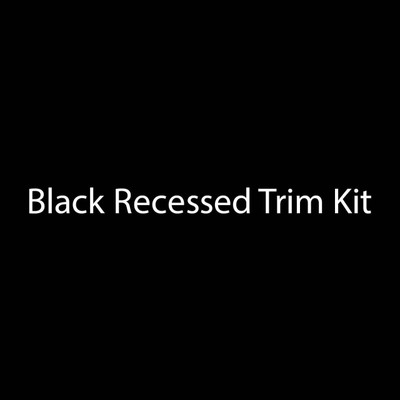  QMark CU968RTKB Black Color Ceiling Or Wall Recess Trim Kit For 68 Inch CUH 