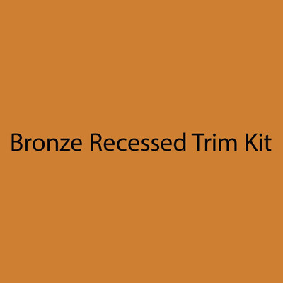  QMark CU978RTKS Bronze Color Ceiling Or Wall Recess Trim Kit For 78 Inch CUH 