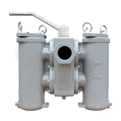  Titan Flow Control DS596C0075 3/4 Inch Duplex Strainer, Carbon Steel, ASME Class 150, Threaded Ends 
