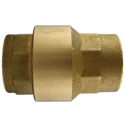  Titan Flow Control CV20BR0075 3/4 Inch Check Valve, Threaded Ends, Brass Body, Buna-N Seat, No Weight and Lever 