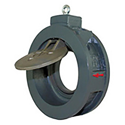  Titan Flow Control CV32CSV0800 8 Inch Check Valve, Wafer Type, Carbon Steel Body, Viton Seat 