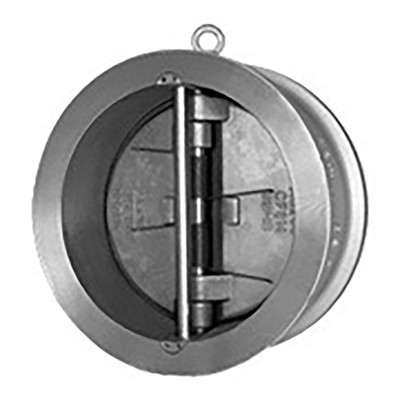  Titan Flow Control CV44CSV0200 2 Inch Check Valve, Wafer Type, Carbon Steel Body, Viton Seat 