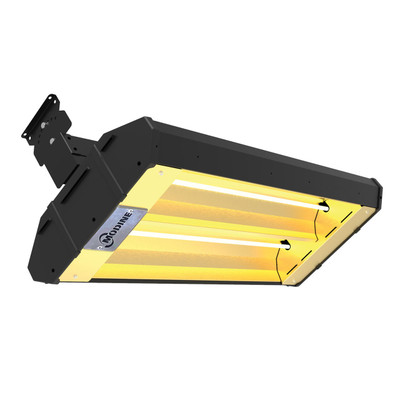  Modine MEL-33B3-277 Radiant Heater, Black Housing, 33 Inch, Triple Element, 6375 Watts, 277V/1Ph 