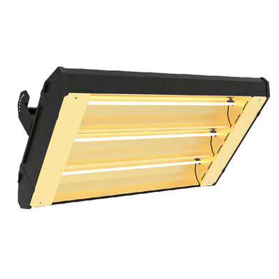  Modine MEL-46B3-480 Radiant Heater, Black Housing, 46 Inch, Triple Element, 9600 Watts, 480V/3Ph 