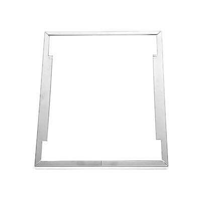  Berko FRS1PBNW 1 Inch Deep Semi-Recess Mounting Frame, White Color 