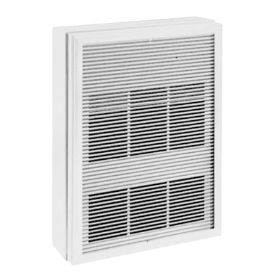 King Electric KAWH48120-1-TAV-BW Electric Wall Heater With Tamper-Proof Thermostat, 12000W, 480V/1Ph, White