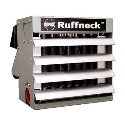  Ruffneck HP1-12-A1A1-2A High Pressure Heat Exchanger Unit Heater,  12" Fan, 2 Rows Finned Tubes, 1 Pass, 115V/1Ph Explosion Proof Motor 