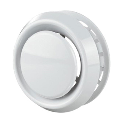  Canarm A100VRF Exhaust And Supply Grill Plastic With Flange For 4 Inch Duct Fan 