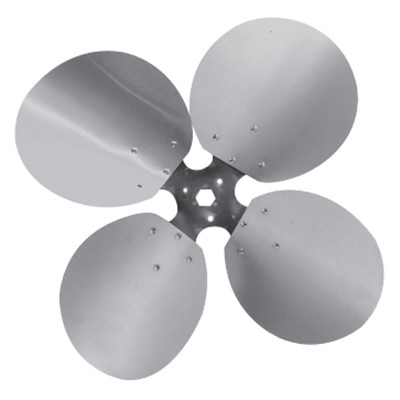 Lau 60555601 F08R18A1827CCW 18 Inch Diameter 4 Blade Free Air Propeller, Aluminum Image 1