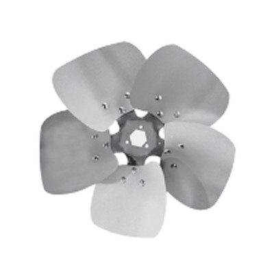 Lau Parts Lau 60721201 Y02Y14A1423CCW 14 Inch Diameter 5 Blade Heavy Duty Condenser Style Propeller, Aluminum, Min Order Qty 2 