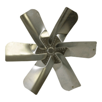 Lau 6126890012 42 Inch Diameter 6 Blade Large Steel Extra Heavy Duty Clockwise Rotation Propeller, Mill Galvanized Steel Image 1