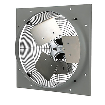  TPI CE20-DVC 20 Inch Direct Drive Venturi Mounted Exhaust Fan With SJT Grounded Cord, 2 Speed, 1/4 HP, 2925 CFM, 120V/1Ph 