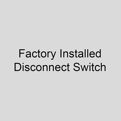 Modine 80218 Factory Installed Disconnect Switch For MEW Series