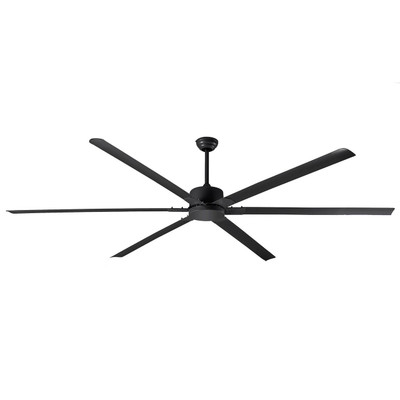  Canarm CP96BK 96 Inch Industrial Ceiling Fan, 16729 CFM, 120V/1Ph 