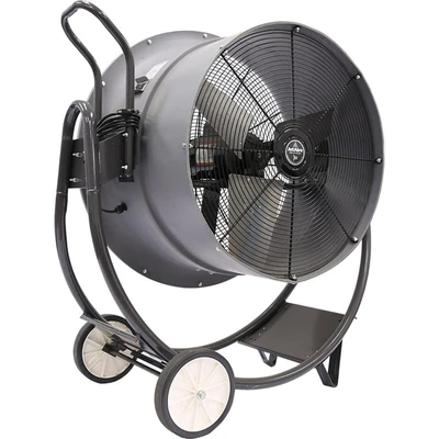  Triangle HVD3013-V 30 Inch JetAire High Velocity Fan, Cradle Mount, 7,900 CFM, 115V/1Ph, 1/2 HP 