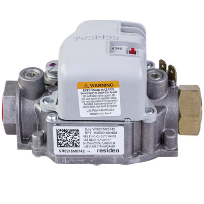  Re-Verber-Ray DR-V24N NG Gas Valve With Union, 24 Volt 