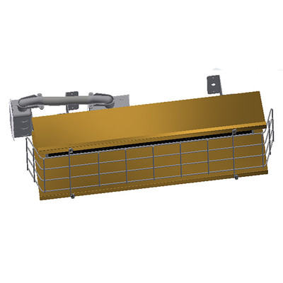 Fostoria FSS-1457-1 Heavy Duty Flat Panel Radiant Heater, 1450 Watts, 600V/1Ph