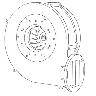 HTP 7100P-330 Combustion Blower