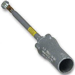  LB White Bertha 500 SKIN, 4 Pack Of Heavy Duty Cast Iron Torches, Propane, 500,000 BTU/HR 