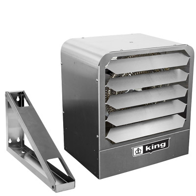 King Electric KBS2415-1-T-B2 Electric Unit Heater With Bracket, Thermostat, 15KW, 240V/1Ph