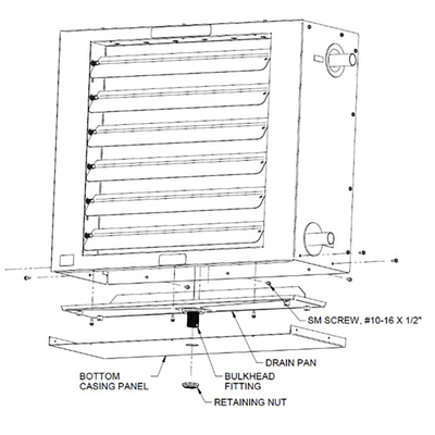 Modine HCH Lodronic Drain Pan