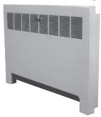  Beacon Morris SRGA62016 Convector, Partially Recessed - Floor - Louvered Inlet, 6 In Depth X 20 In Length X 16 In Height, Primer Finish 