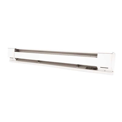  QMark 2508NW Electric Baseboard Heater, 8' Length, 2,000W, 208V 1PH 9.7A, White Color 