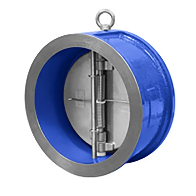 Titan Flow Control CV41ADSE0200 2 Inch Check Valve, Dual Disc Wafer Type, Ductile Iron Body, Stainless Steel Disc, EPDM Seat
