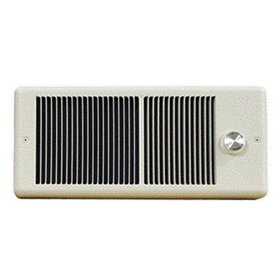  Markel E4310TRP Low Profile Fan Forced Wall Heater, Ivory Color, With Thermostat, 1000 Watts, 120V/1Ph 