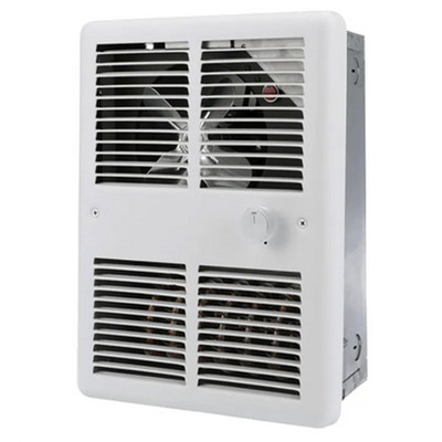  Markel H3275T2RPW Fan Forced Wall Heater, White, With Thermostat, 750 Watts, 240V/1Ph 
