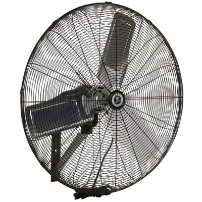  TPI CACU 24-WO 24 Inch Commercial Oscillating Fan Wall Mount 7500/6060/4050CFM 120V 1PH 2.3A 