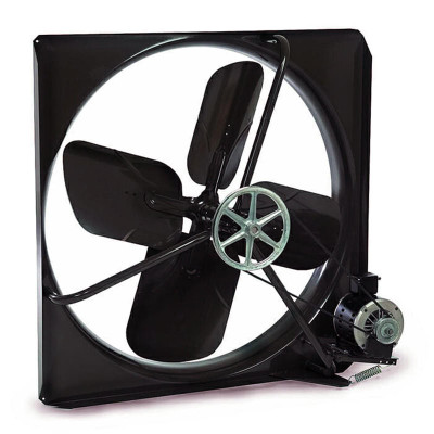  Triangle V4213-X 42 Inch Belt Drive Commercial Wall Exhaust Fan, 14,200 CFM At 0 Inches Static, 230/460V 3PH 1/2HP 