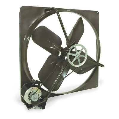  Triangle RV3613T-U 36 Inch Belt Drive Wall Supply Fan, 10,900 CFM At 0 Inches Static, 115/230V 1PH 1/2HP 