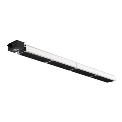 Modine MRL 30-080P FP 78454 Infrared Patio Heater, Propane, 2 Stage, 115V Power - 24V Control, 80000 BTU, 16 Ft - 4 In Length
