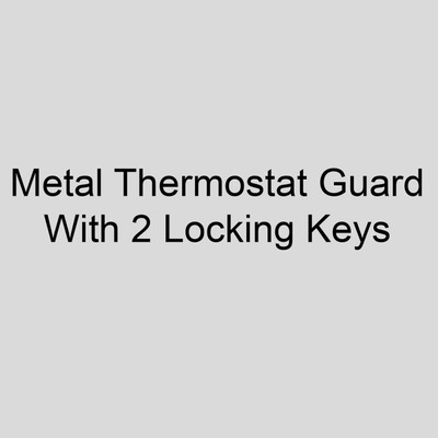  Modine 78832 Metal Thermostat Guard With 2 Locking Keys 