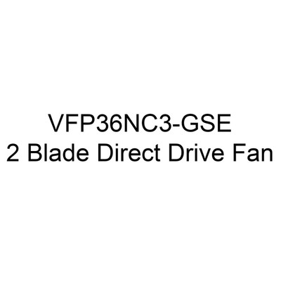  J&D Manufacturing VFP36NC3-GSE 36 Inch Fiberglass Exhaust Fan With Cone, Poly Shutter, 8,112 CFM, Direct Drive, 230/460V/3Ph 