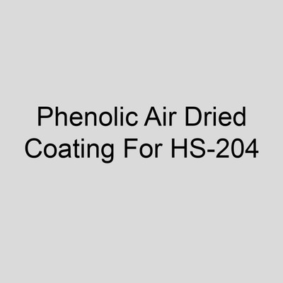  Sterling V1 Factory Applied Phenolic Air Dried Coating For HS-204 