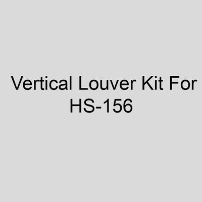  Sterling 11AS-Q6H Vertical Louver Kit For HS-156 